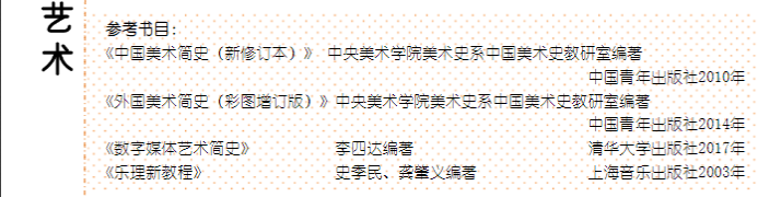 收藏｜考题原型大公开！十一大音乐学院各专业参考书目汇总