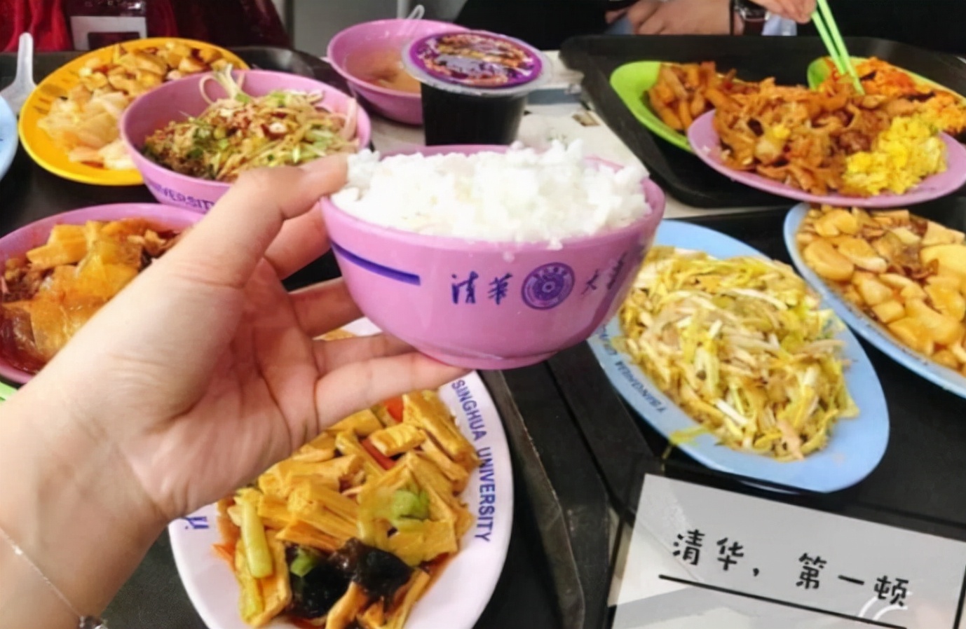 清華大學食堂圖片清華食堂內部照片曝光