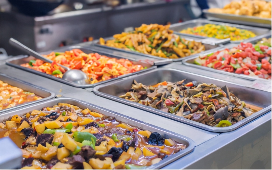 "清华大学"的食堂火了,顶级学府的食堂,也是实力与颜值并存