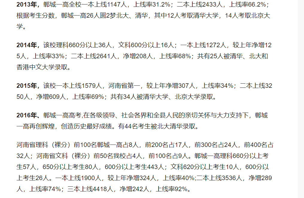 中国高考四大工厂：郸城一高，河南最牛的县级高中，2021高考成绩