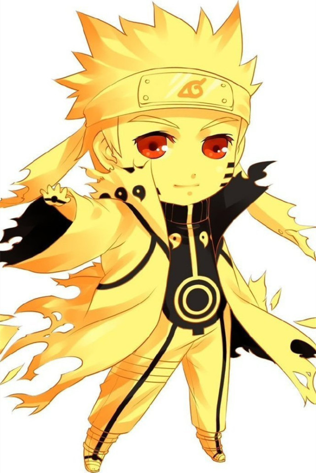 他们是彼此最好的朋友,q版鸣人和佐助,直接可以拿来当头像