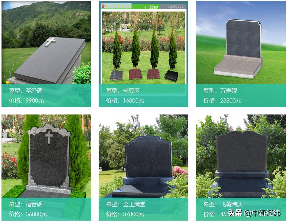墓地app(殡葬业“生意经”：毛利率持续高企，有墓型一年涨价2.2万)