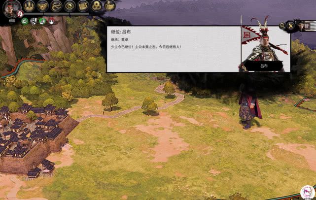 全战三国战役里猛将吕布成为派系领袖的方法