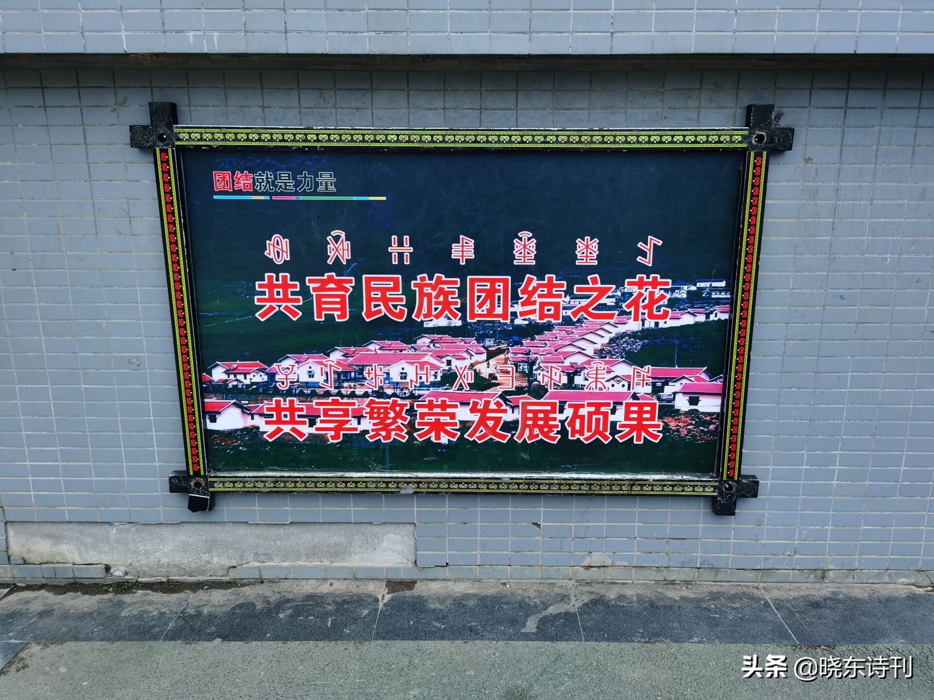 《大凉山印象诗两首》，野鸟闹窗栖晚树，晨鸡报晓是谁家