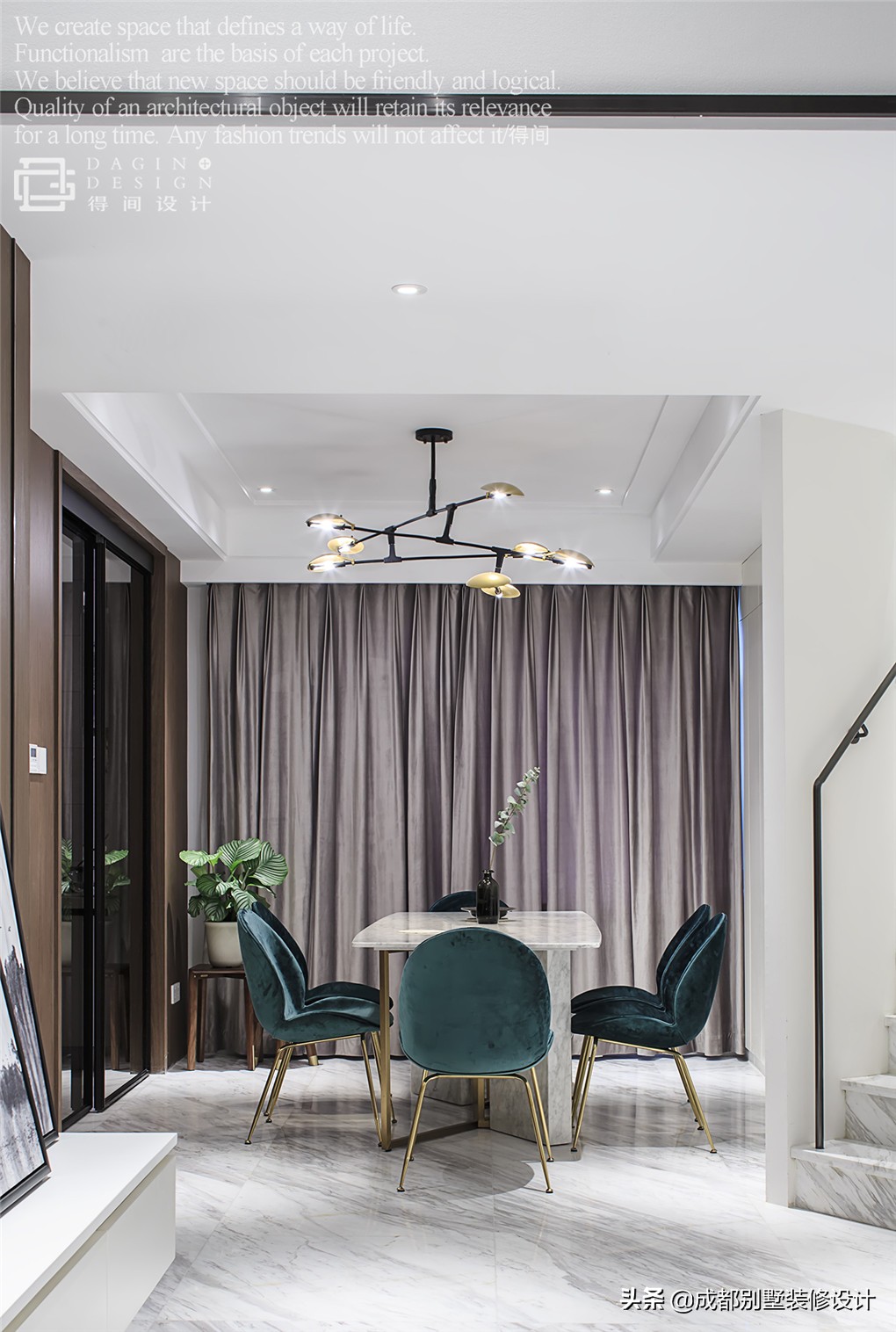 236㎡别墅装修设计，极简空间设计，来看高级知识分子的奢华生活