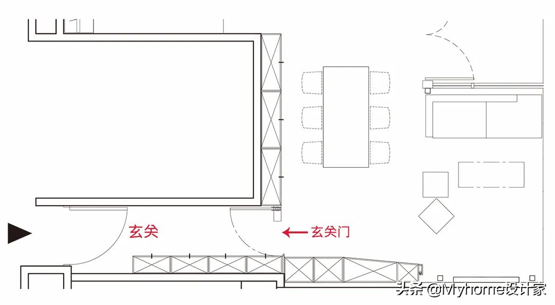 回家就消毒！9种玄关平面图布局，轻松打造隔离区，全家都安心