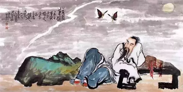 明月照我心，庄周梦蝶思。