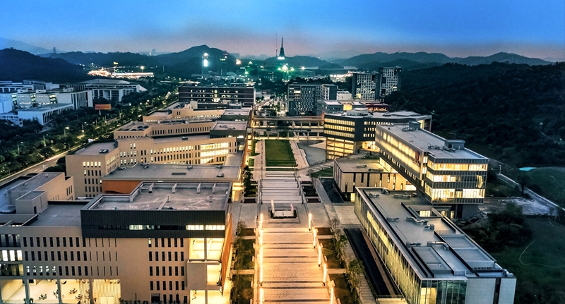 香港中文大学（深圳）校区美景，这所大学颜值很高，实力如何？