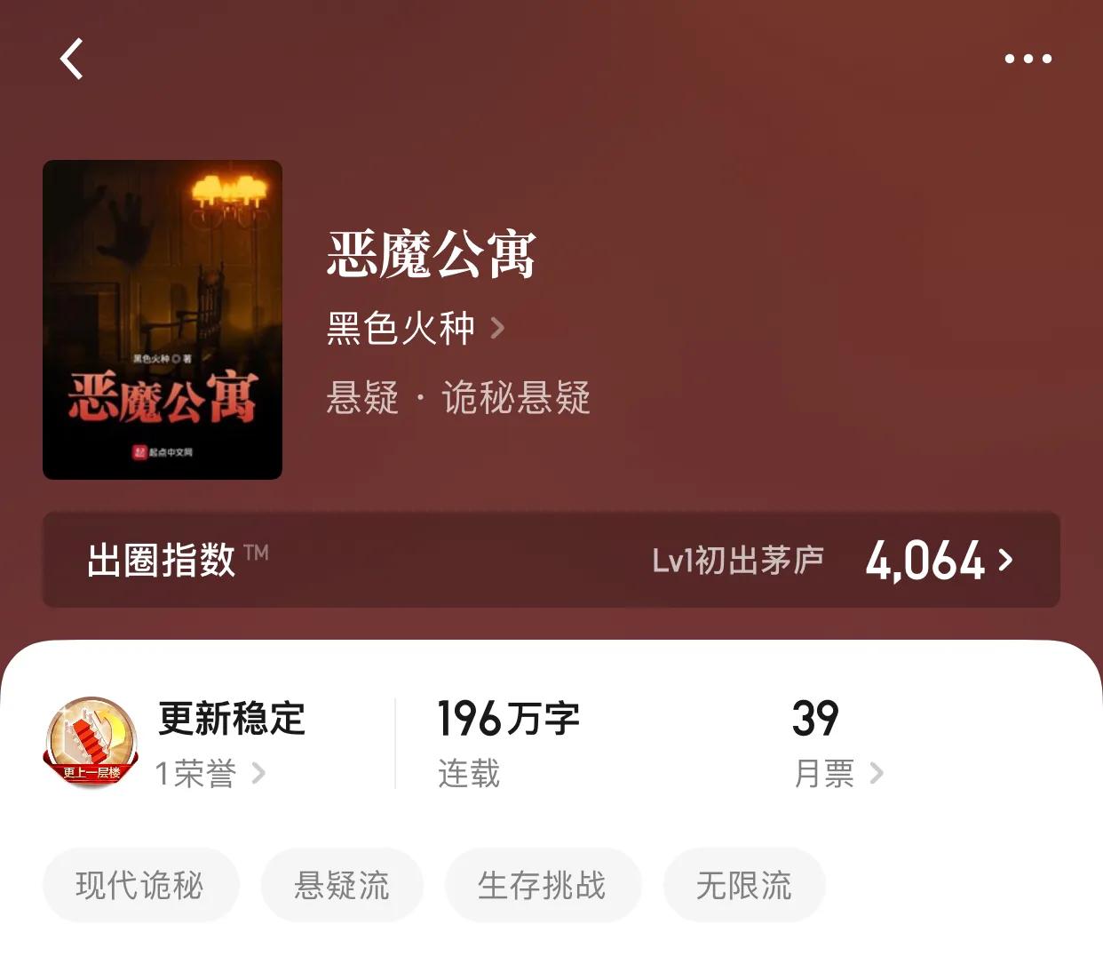 几本经典微微恐怖的小说，黑夜的外衣，搭配剧情的完美，好嗨哟