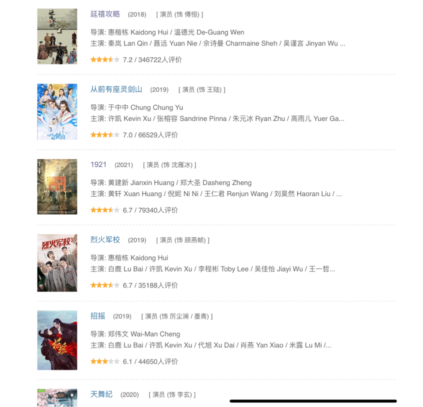 许凯新剧跌破3分，同为95后，怎么就他拉垮，配音：这锅我不背