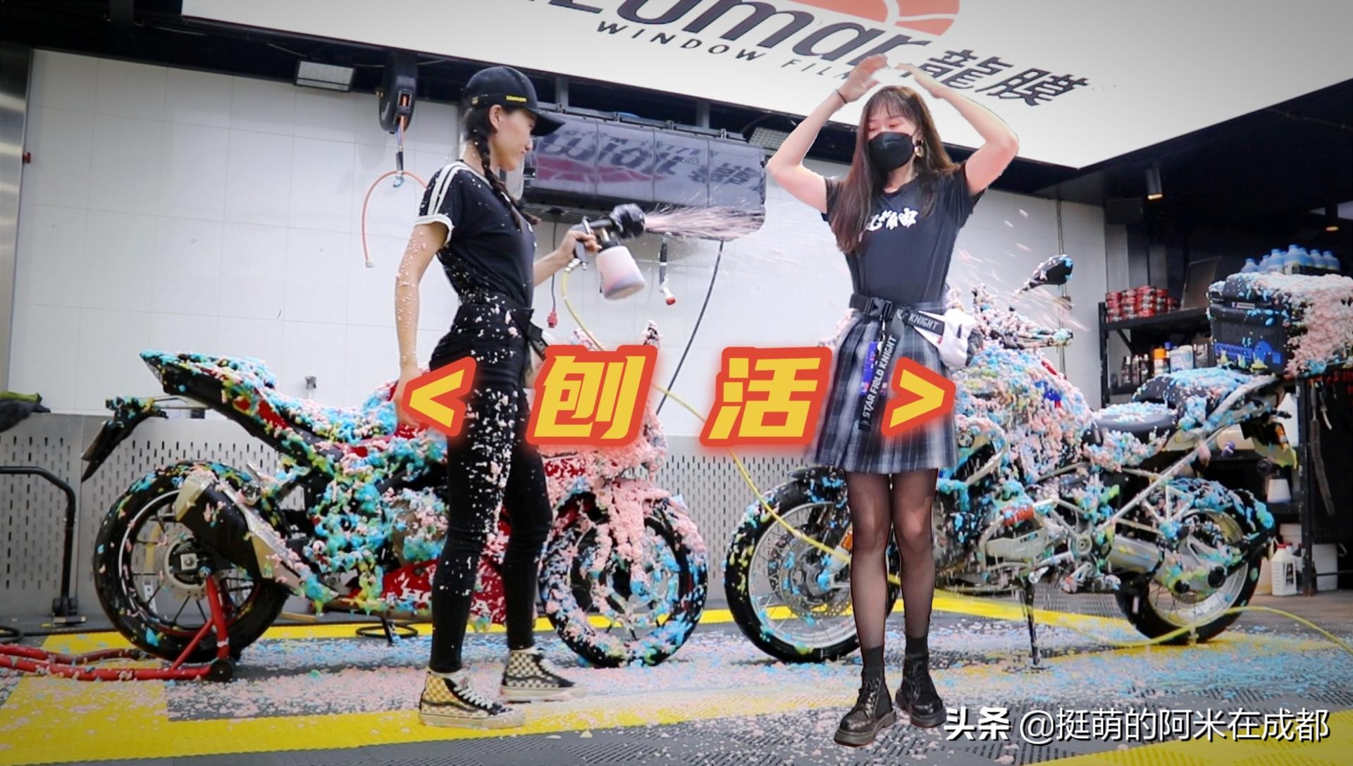 当我洗摩托车2年后，总结了正确、彻底清洗摩托车的5个步骤