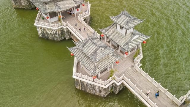 中国最早的启闭式桥梁，潮州城市地标建筑，广济桥