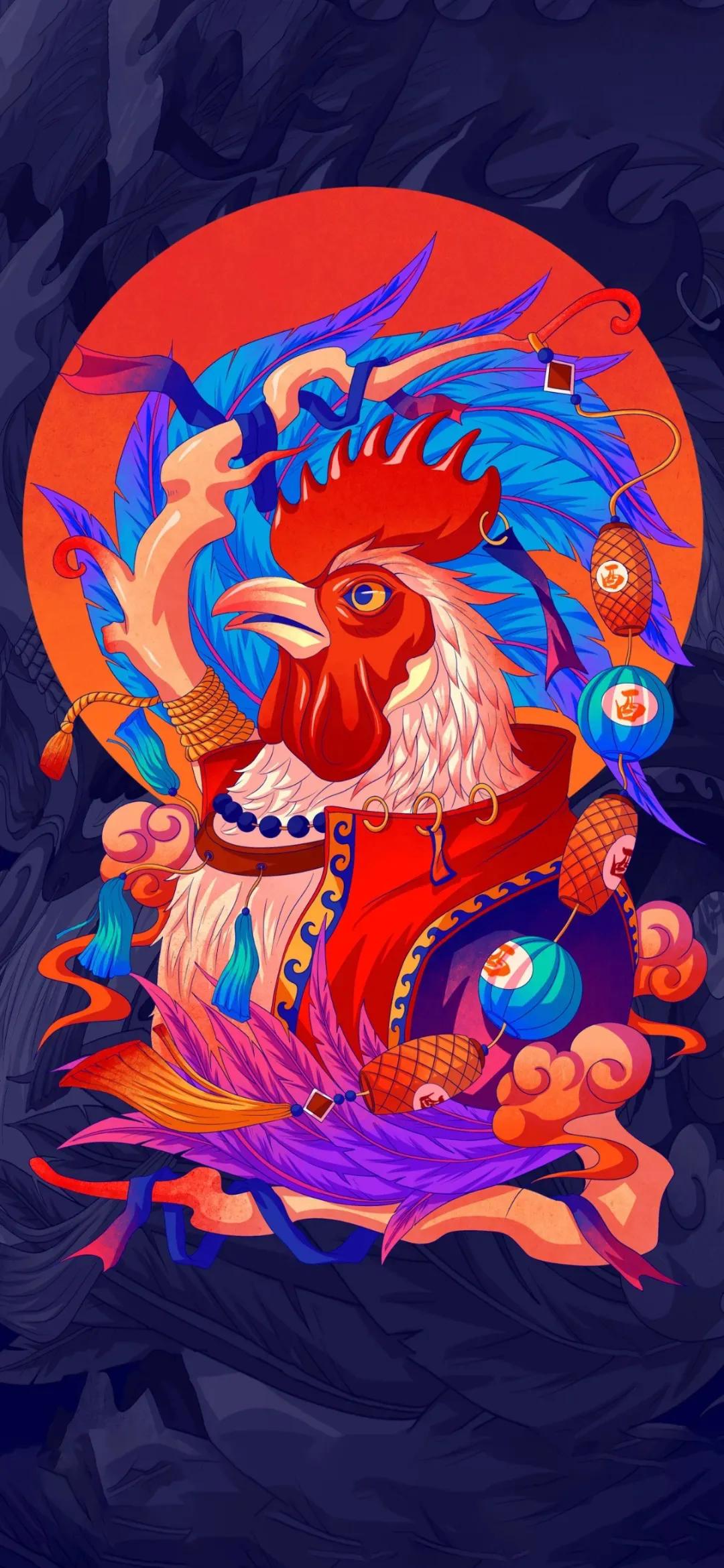 一组超好看高清十二生肖手机壁纸 无水印 原图下载