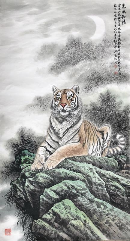 中国现当代十大名家画虎