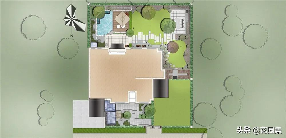 走近这个300m²花园，感受繁华都市中的小确幸