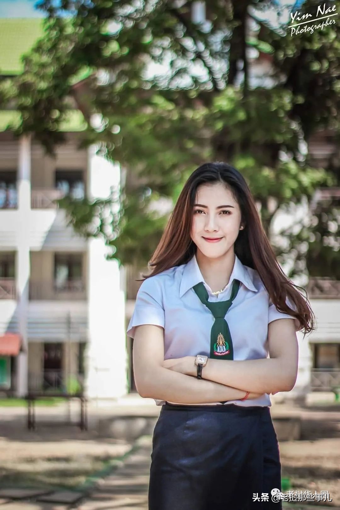 我要去老挝留学！老挝国立大学小姐姐们....太好看了