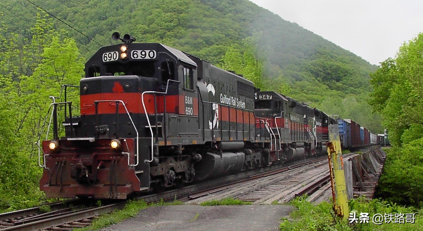 在美国铁路的夕阳产业时期,这个系列机车却占据着自己的一片天地