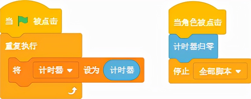 使用简易图形化编程工具Scratch（侦测积木）