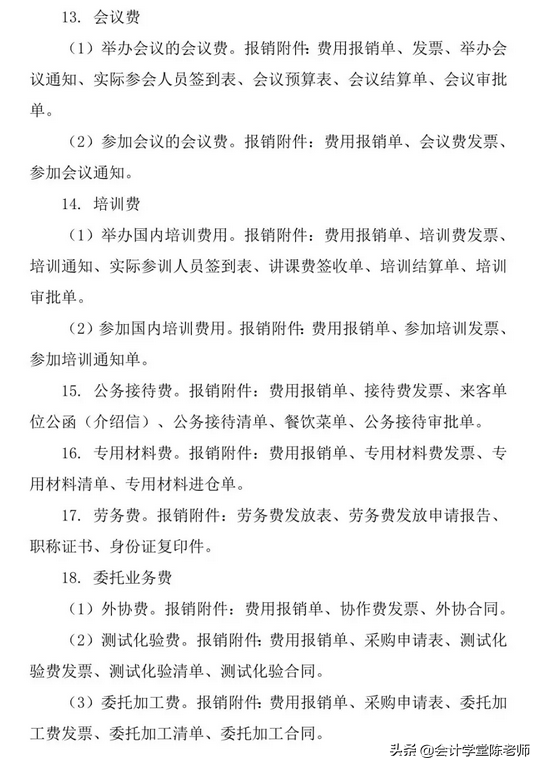 行政事业单位会计凭证及报销附件模板