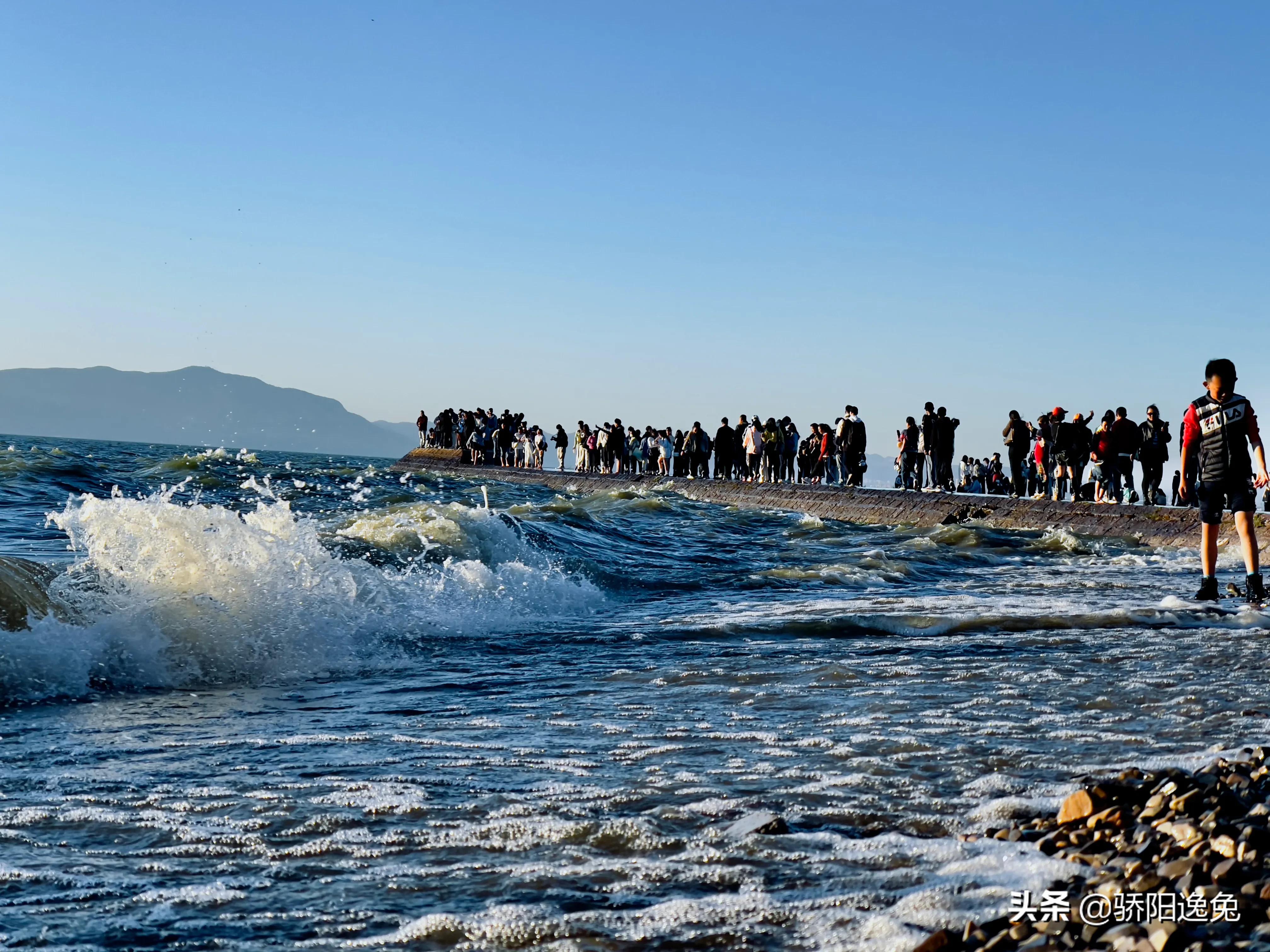 浣溪沙.海边醉斜阳