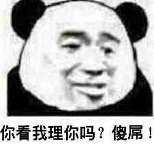 你看我理你吗表情包