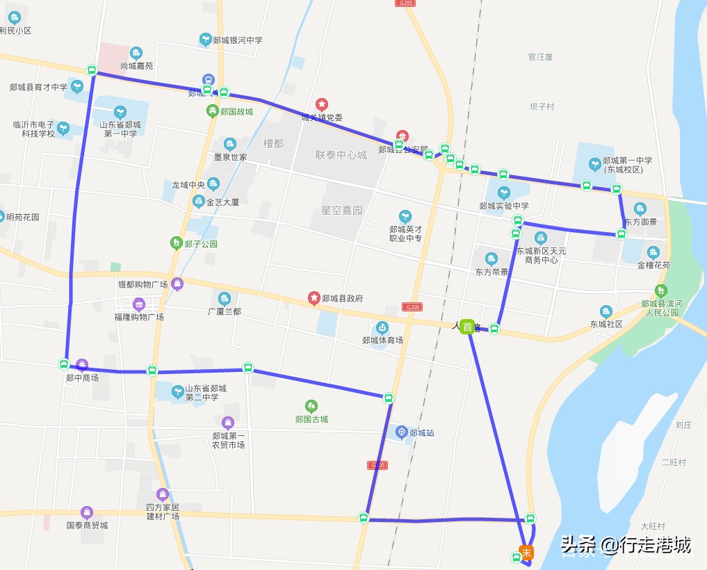 「临沂」郯城公交线路及主要站点（2020年10月更新）