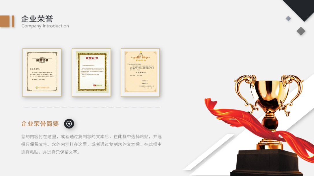 需要吗？第1246期：精美企业公司介绍宣传PPT模板