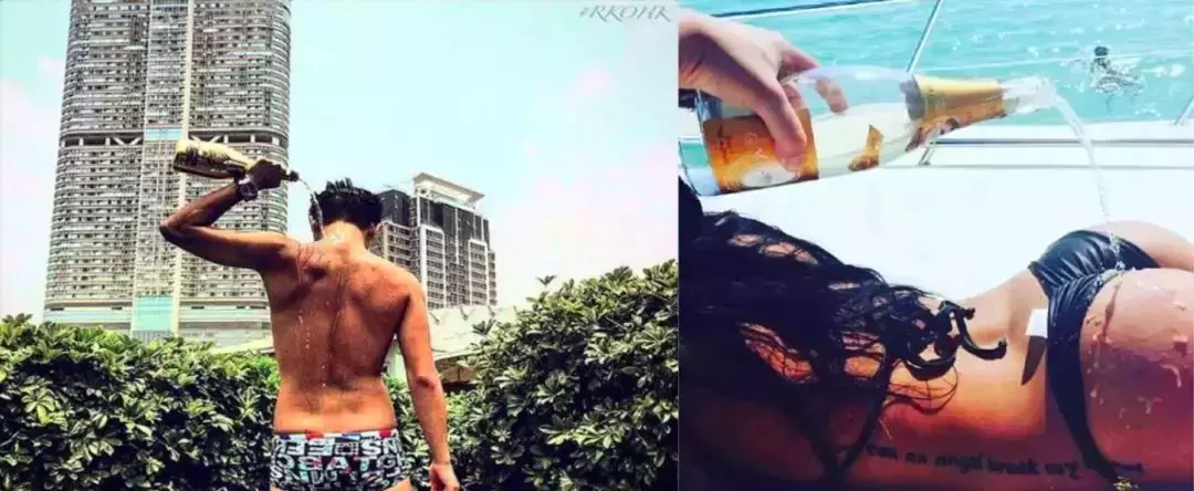 香槟拿来洗头喂狗冲马桶,富二代你们都是认真的吗?