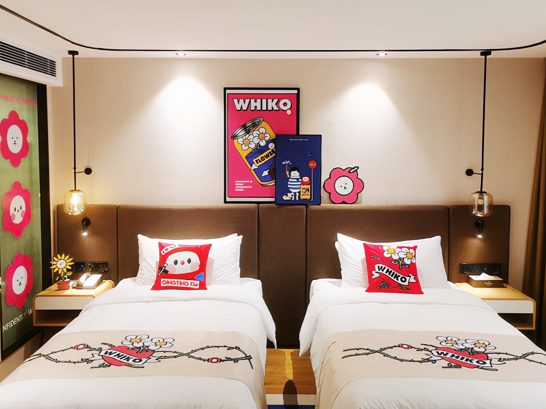 跨界合作网红ip丽怡酒店上线面向年轻人的创意主题房型