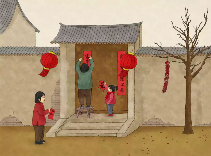 过年为什么要贴春联?短短十几个字,寄托了太多中国人的文化信仰