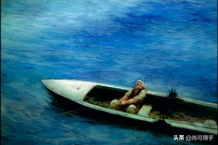 终于钓到1条长18尺的大马林鱼老人终于在第几天钓到一条大马林鱼