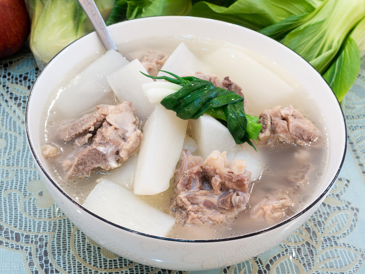 蘿卜排骨湯,蘿卜排骨湯的做法