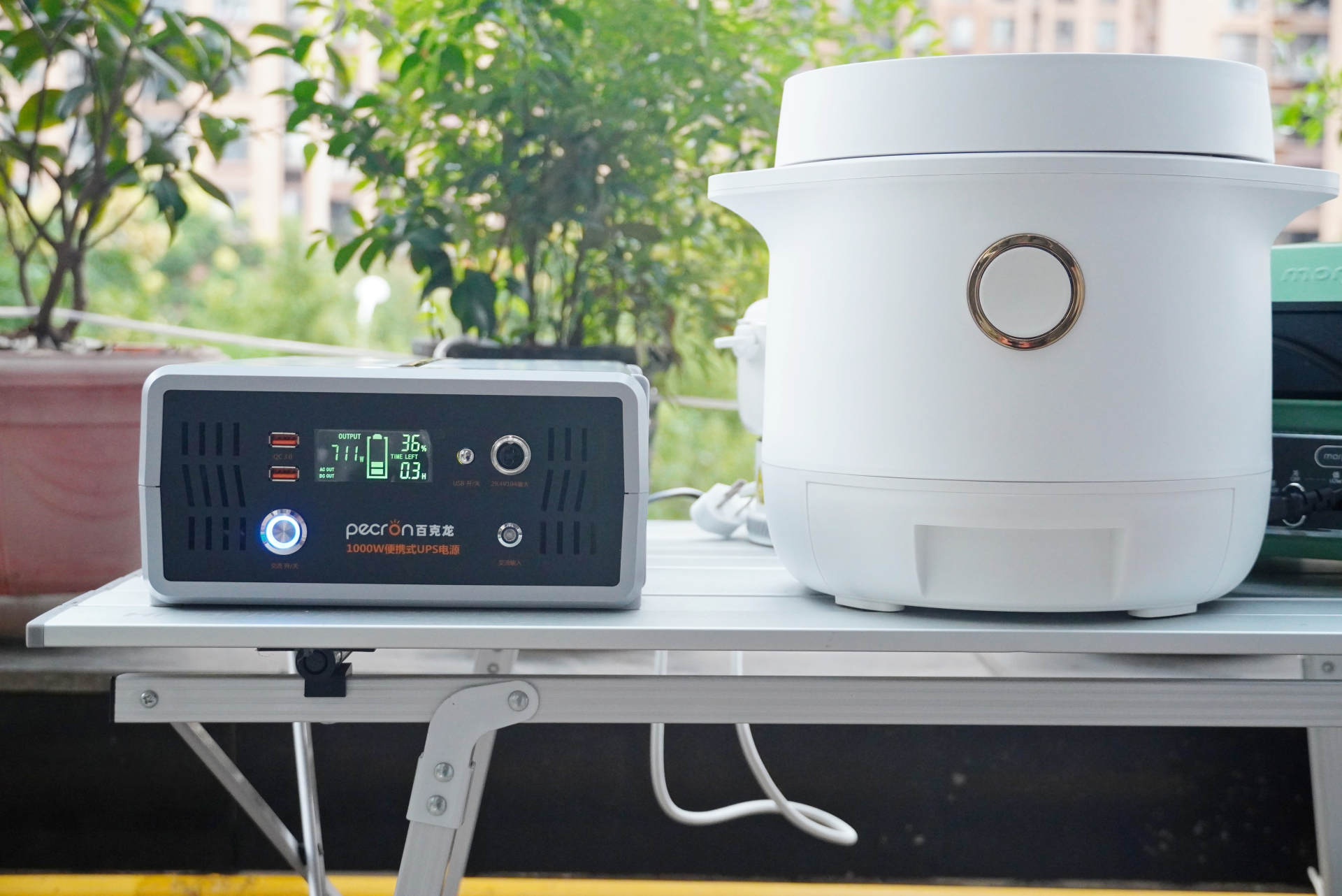既是便攜式UPS，還能作為戶外電源，百克龍B1000使用評測