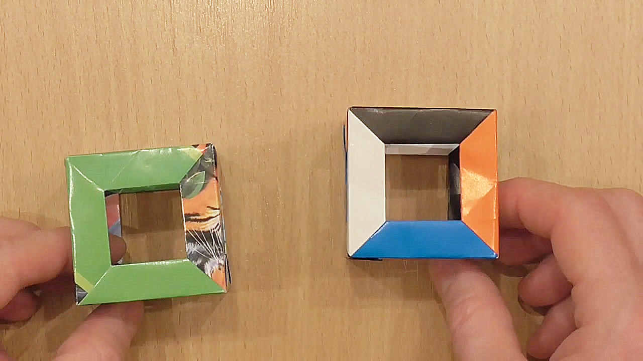 手工折纸小妙招，带你学习如何制作简单立方体的方法，趣味十足