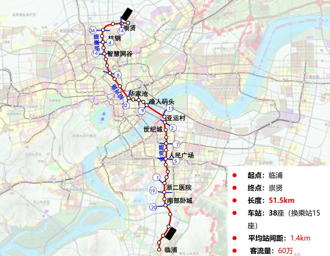 干货！杭州地铁四期建设规划建议方案曝光