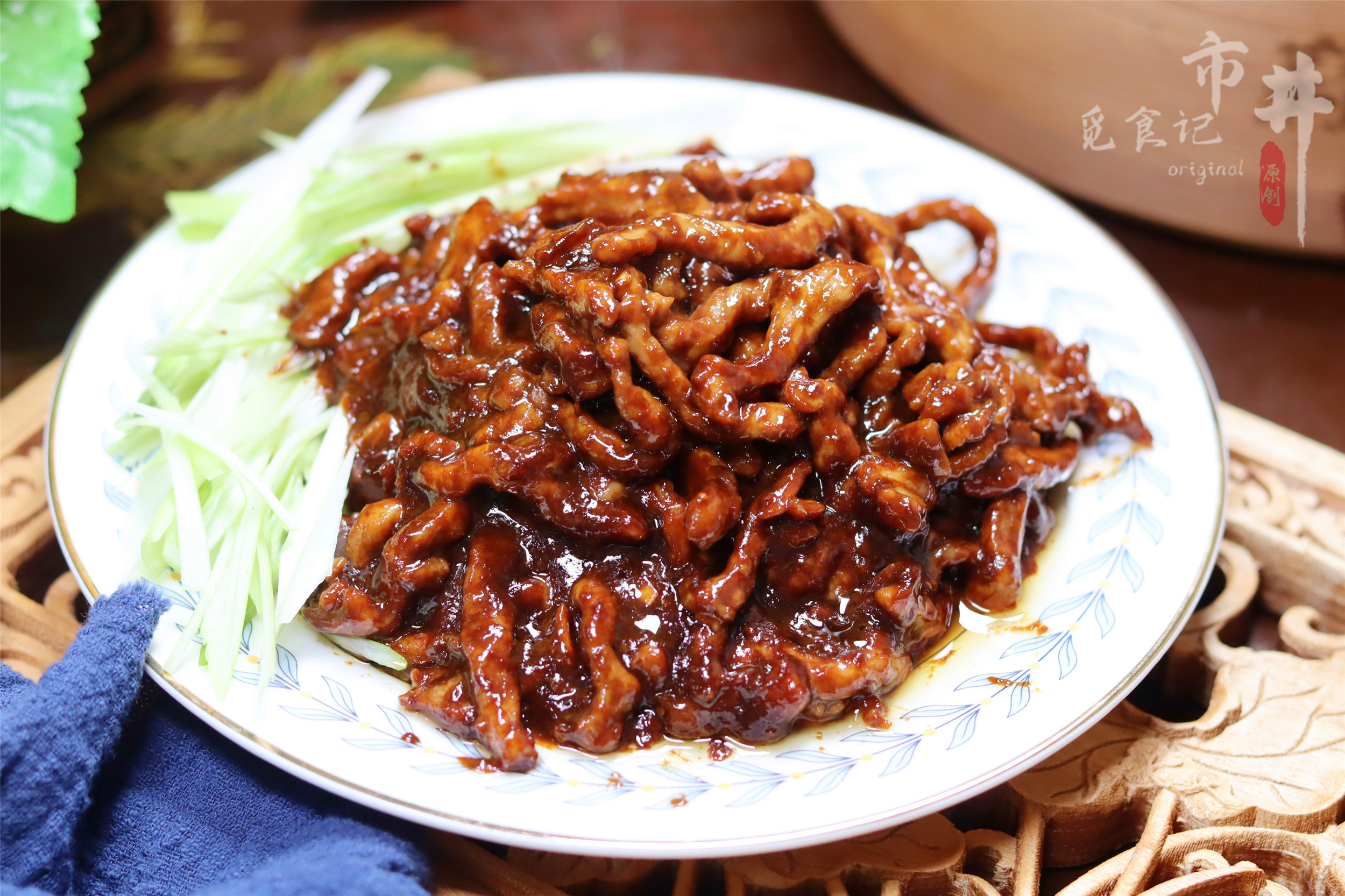 醬肉絲,醬肉絲的家常做法