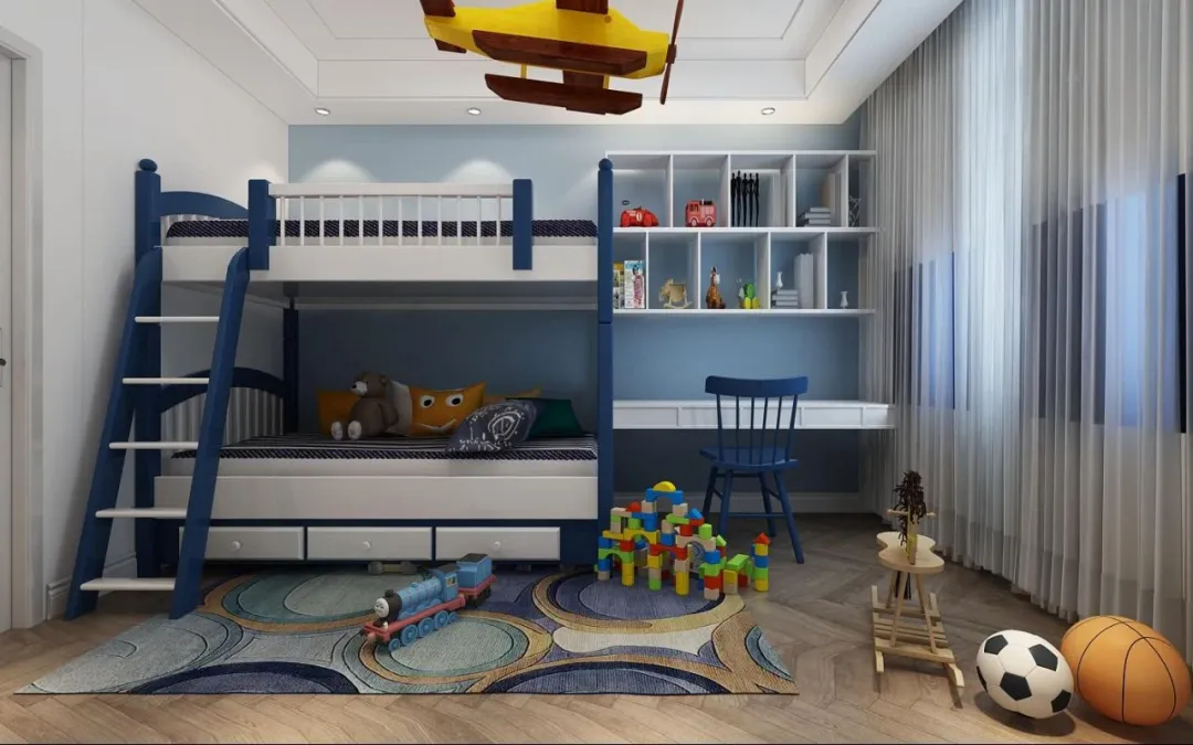 上下铺还是双床位，二胎家庭儿童房该如何设计？