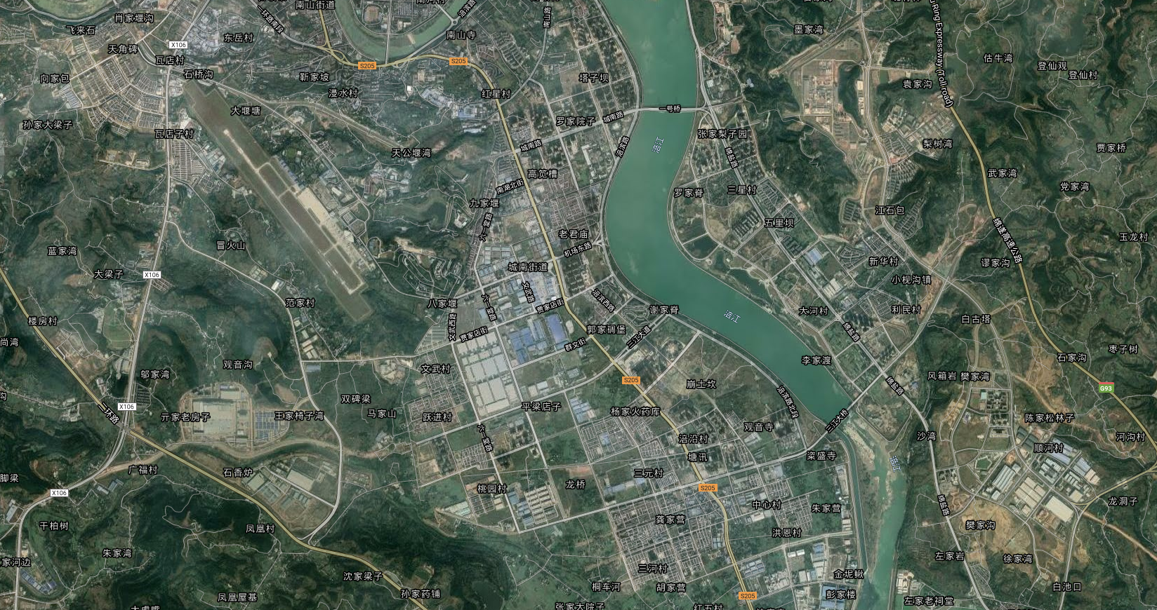 四川各城市卫星城建-绵阳篇