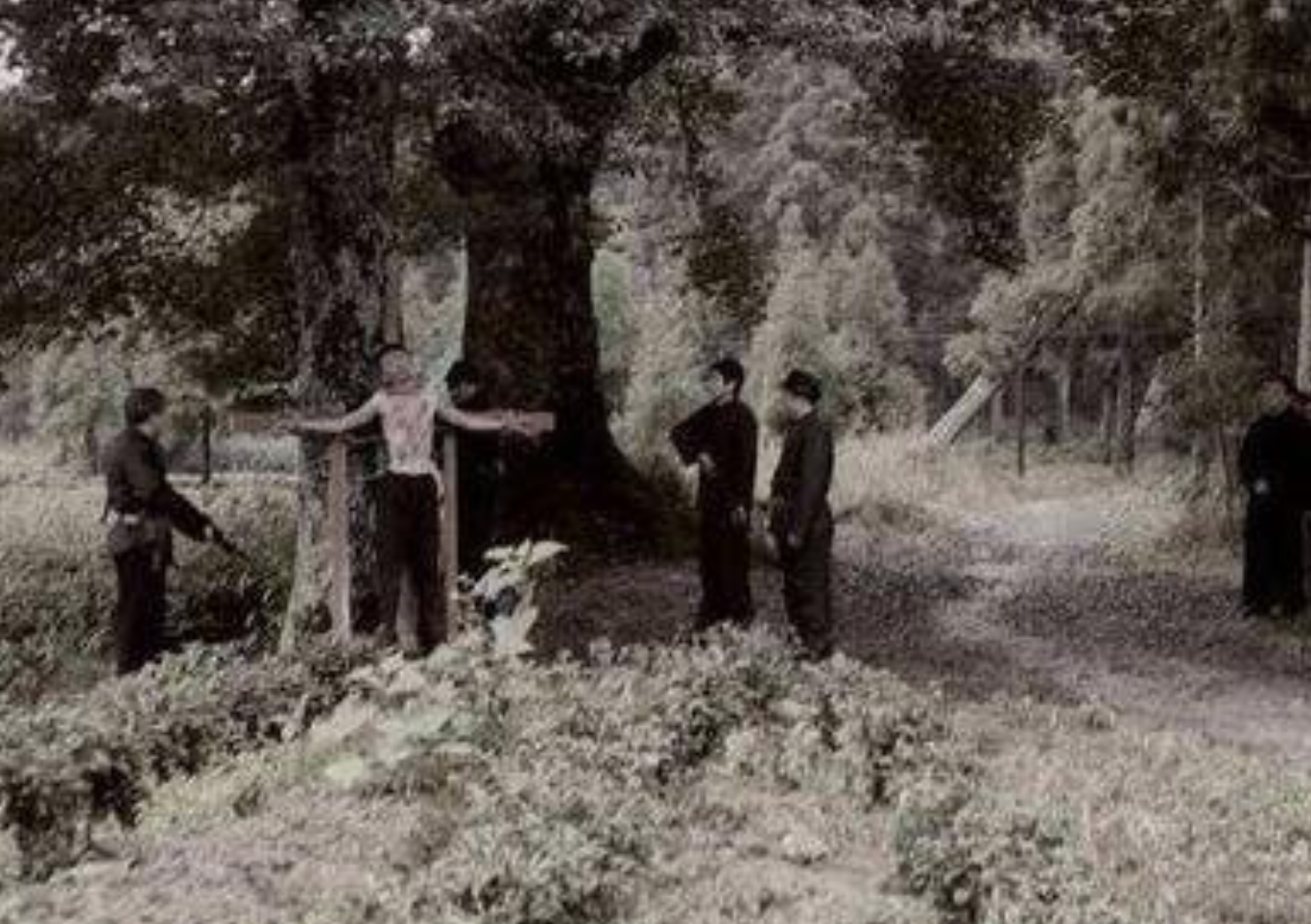 1936年，福建一24岁男子被凌迟，留下一张刑架遗照，他是谁