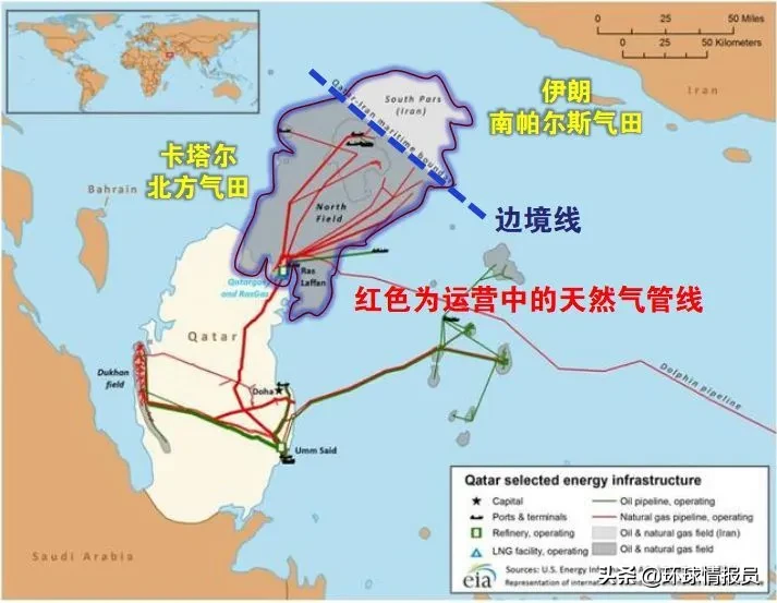 卡塔尔在哪个位置(卡塔尔作为小国，为何要退出石油输出国组织，卡塔尔的底气何在？)