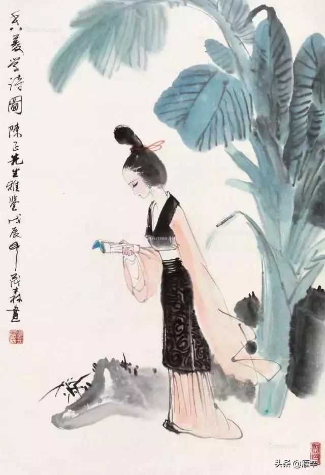 红楼梦花语：香菱一生坎坷,被拐到被卖,都被曹雪芹融入这朵荷花中