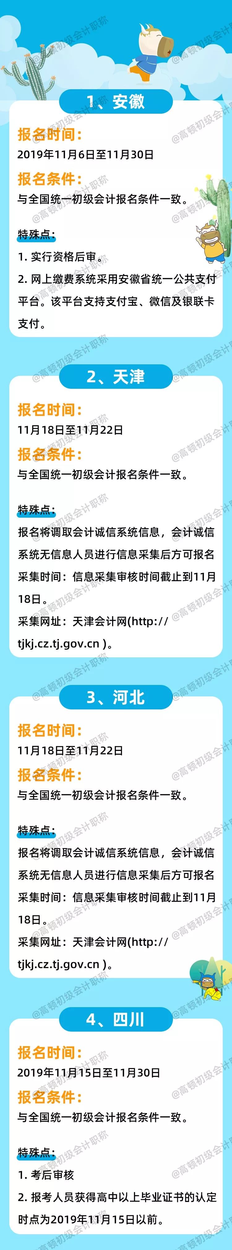 注意！2020年初级会计职称报名条件限制，新要求