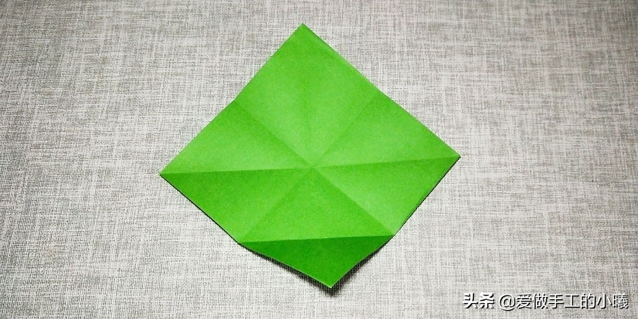 小清新树叶书签折纸，世界读书日专属教程，送给爱阅读的你