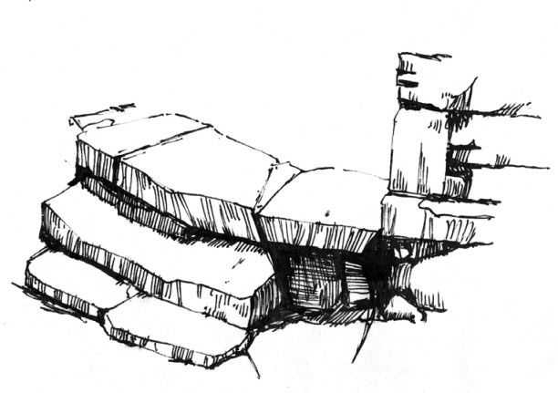 石头怎么画(钢笔画教程)