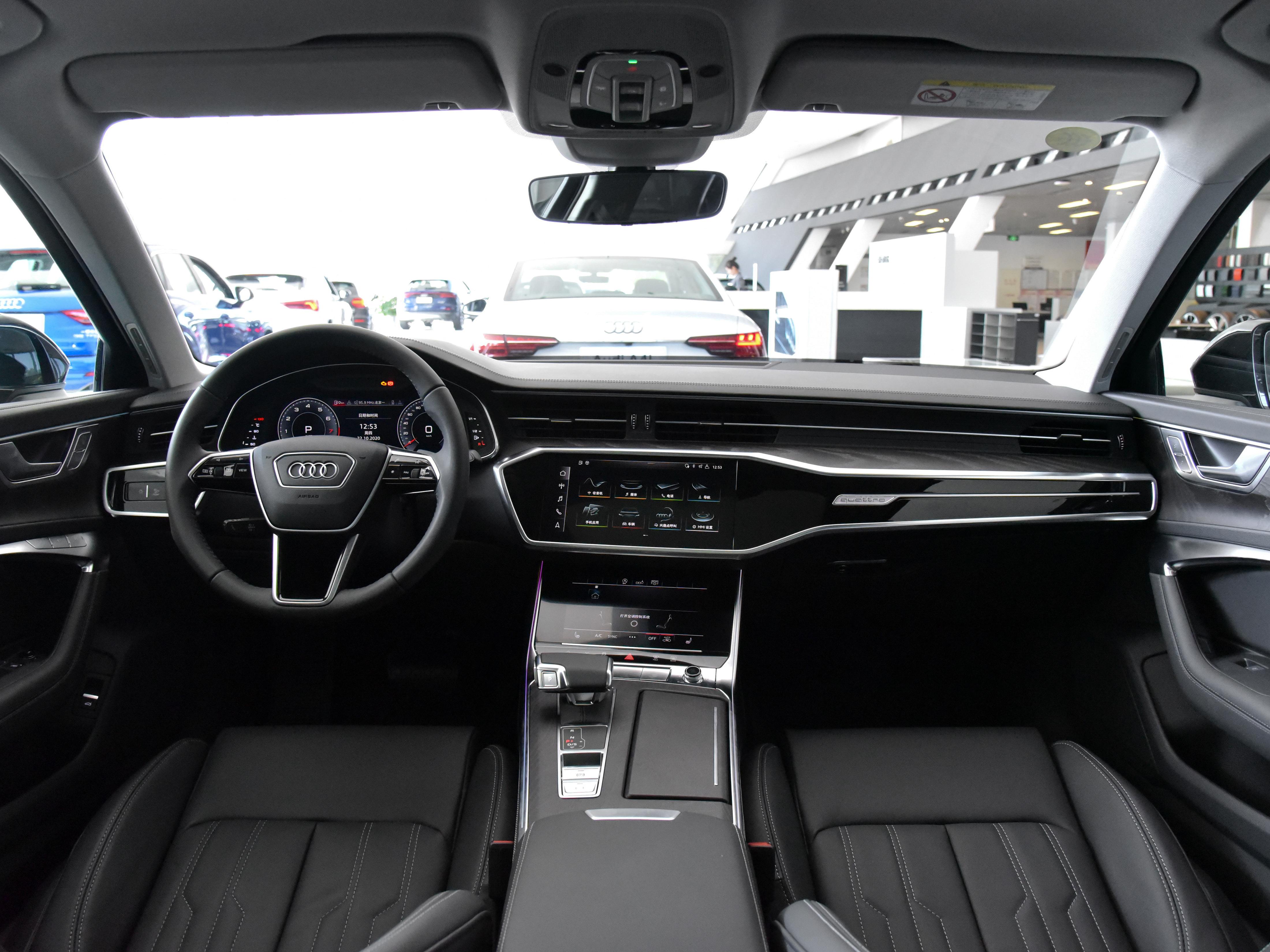 带有四驱豪华行政级车，超5米还好开，7.5L低油耗，实拍奥迪A6L