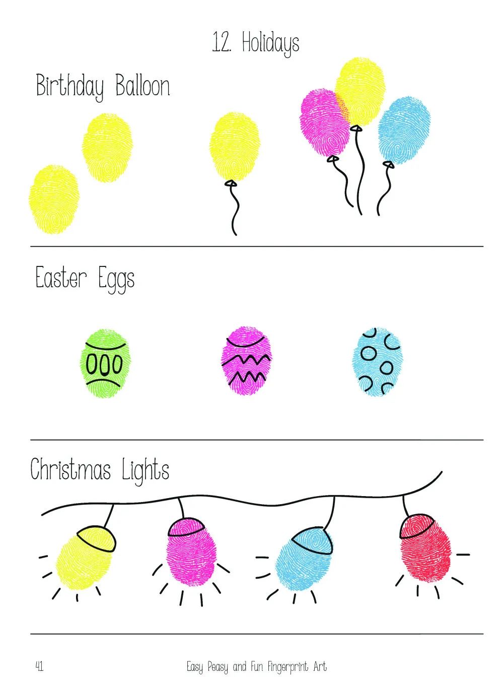 手指印画图片大全(有了这200张创意手指画图片) - 赤虎壹号