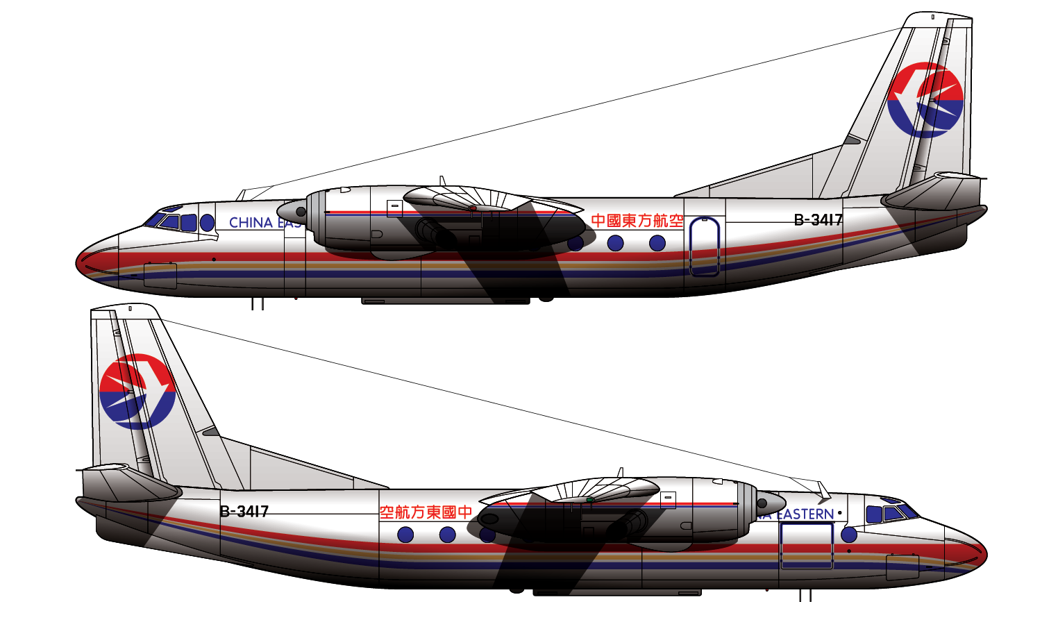 捏着鼻子用着的八字不合机回顾安24客机在中国民航服务的岁月