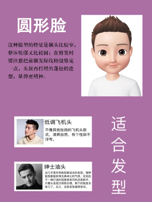 男生如何根据脸型选发型！三七分男士发型教程