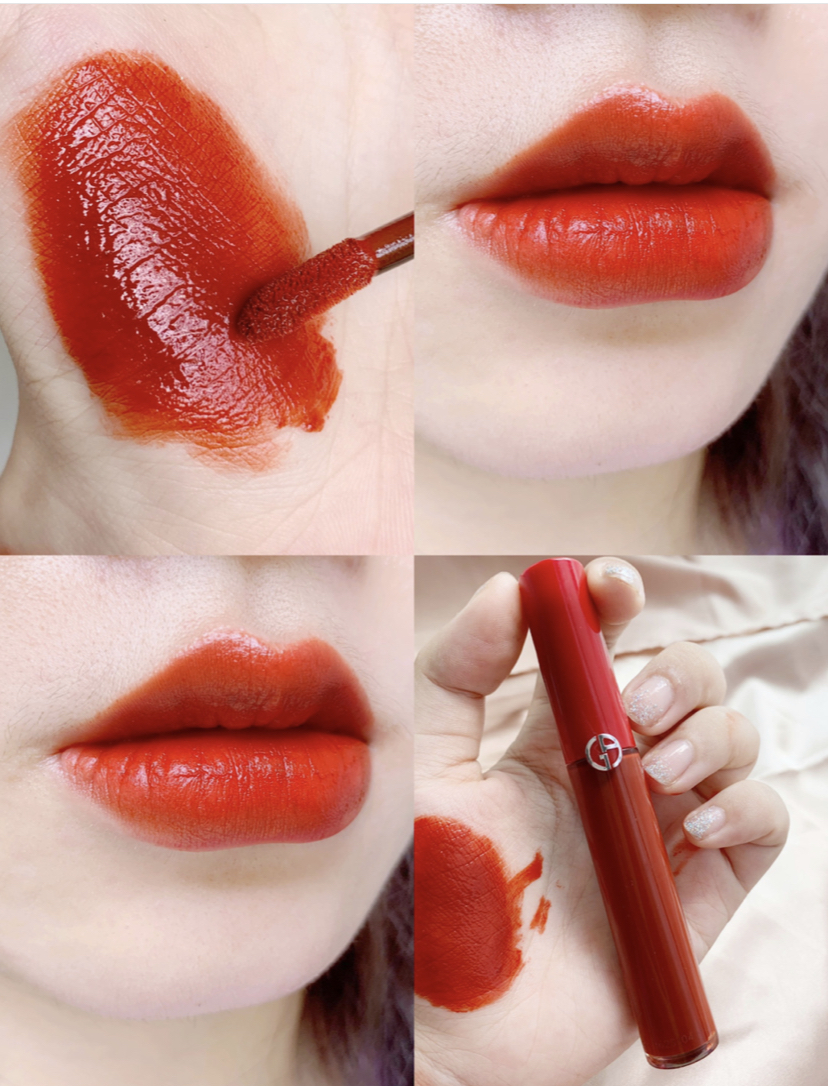 阿玛尼最热色,405经典之作,400哑光正红很显白,每一支都想要