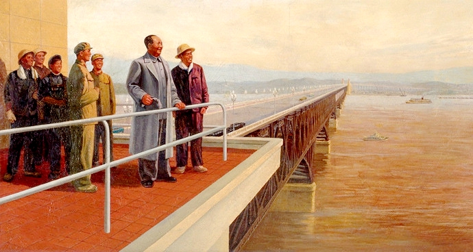毛主席说：“南京长江大桥非常重要，部队一定要守好大桥”